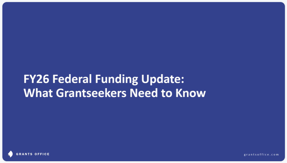 Federal Funding Budget Update (2-9-26)